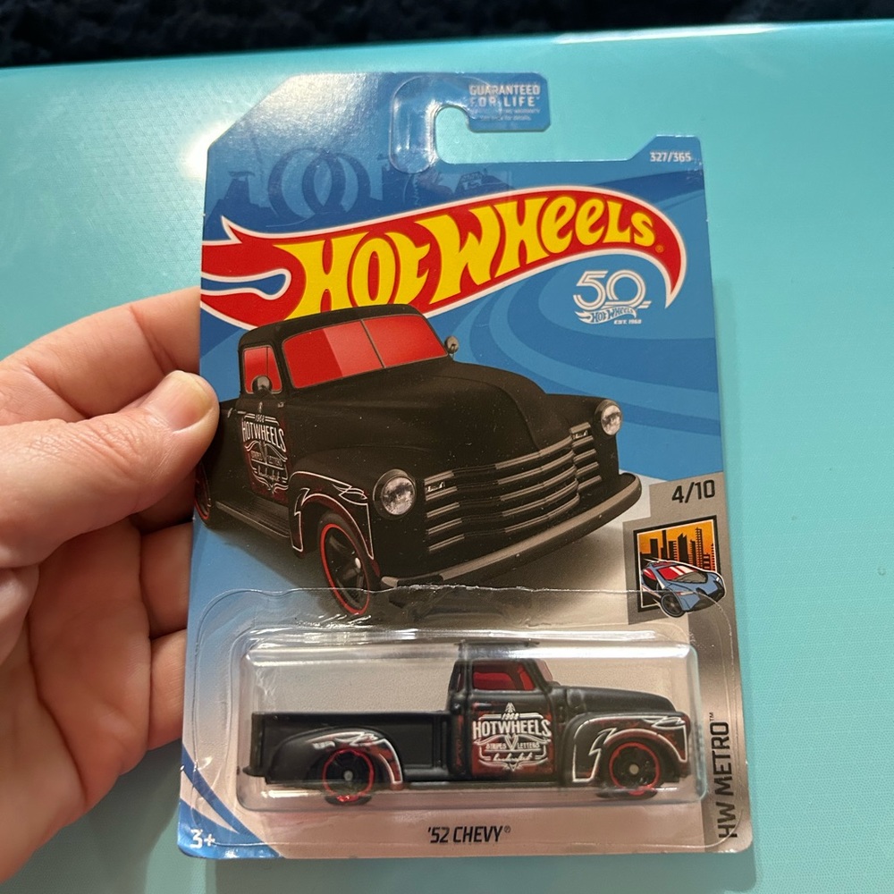 2018 hotwheels 52 Chevy pickup
